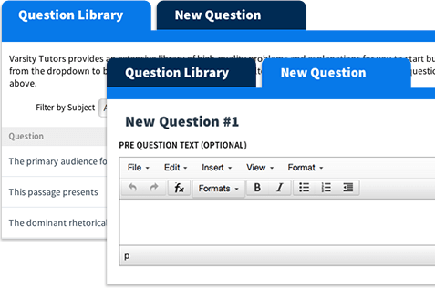 大学导师Learning Tools Question Library